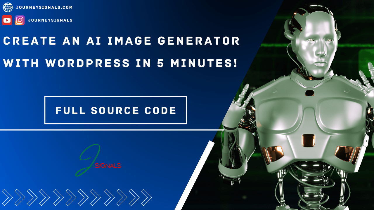 You are currently viewing How to Create an AI Image Generator with WordPress in 5 Minutes!
